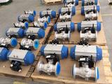 气动调节型法兰球阀/Pneumatic control flange valve